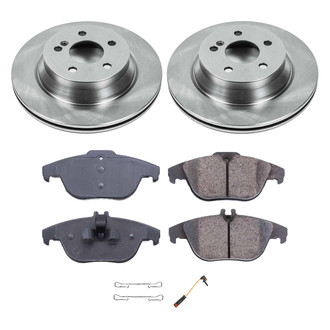 Callahan Brake Parts® - Plain Rear Brake Kit
