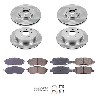 Callahan Brake Parts® - Plain Brake Kit