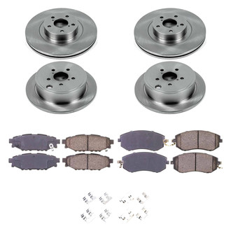 Callahan Brake Parts® - Plain Brake Kit