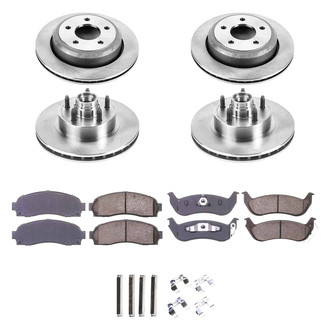 Callahan Brake Parts® - Plain Brake Kit