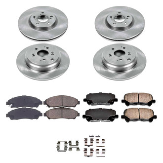 Callahan Brake Parts® - Plain Brake Kit