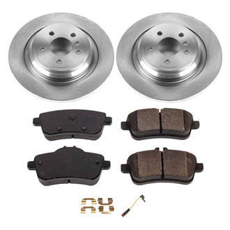 Callahan Brake Parts® - Plain Rear Brake Kit