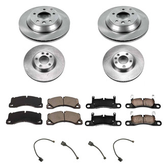 Callahan Brake Parts® - Plain Brake Kit
