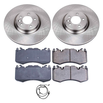 Callahan Brake Parts® - Plain Front Brake Kit