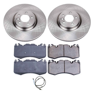 Callahan Brake Parts® - Plain Front Brake Kit