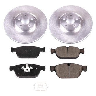 Callahan Brake Parts® - Plain Front Brake Kit