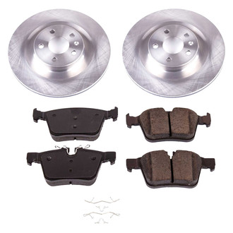 Callahan Brake Parts® - Plain Rear Brake Kit