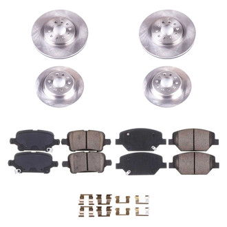 Callahan Brake Parts® - Plain Brake Kit