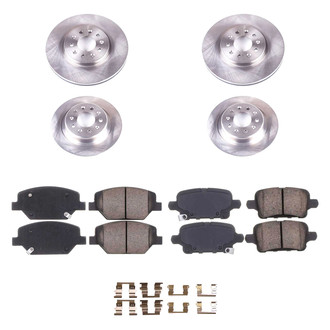 Callahan Brake Parts® - Plain Brake Kit