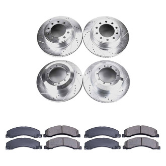 Callahan Brake Parts® - Drilled and Slotted Brake Kit