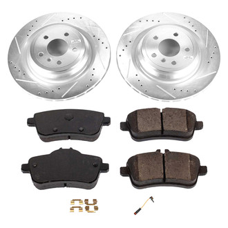 Callahan Brake Parts® - Drilled and Slotted Rear Brake Kit