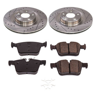 Callahan Brake Parts® - Drilled and Slotted Rear Brake Kit