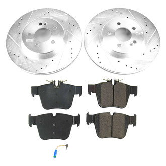 Callahan Brake Parts® - Drilled and Slotted Rear Brake Kit