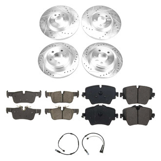 Callahan Brake Parts® - Drilled and Slotted Brake Kit