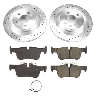 Callahan Brake Parts® - Drilled and Slotted Rear Brake Kit