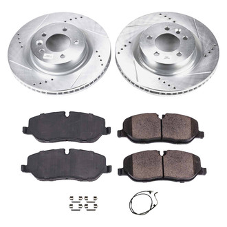 Callahan Brake Parts® - Drilled and Slotted Front Brake Kit