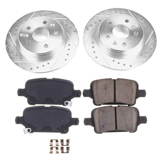 Callahan Brake Parts® - Drilled and Slotted Rear Brake Kit
