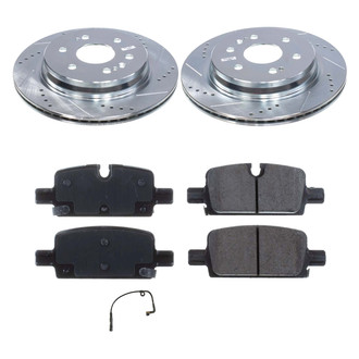 Callahan Brake Parts® - Drilled and Slotted Rear Brake Kit