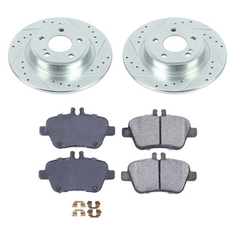 Callahan Brake Parts® - Drilled and Slotted Rear Brake Kit