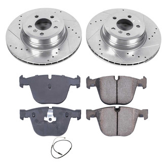 Callahan Brake Parts® - Drilled and Slotted Rear Brake Kit