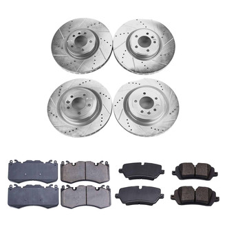 Callahan Brake Parts® - Drilled and Slotted Brake Kit