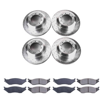Callahan Brake Parts® - Drilled and Slotted Brake Kit
