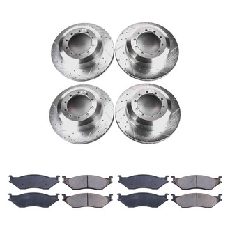 Callahan Brake Parts® - Drilled and Slotted Brake Kit
