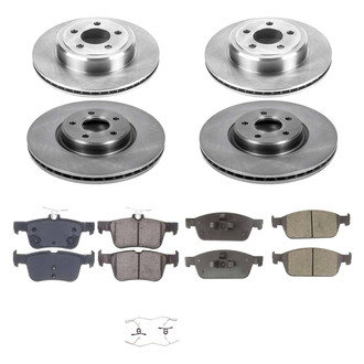 Callahan Brake Parts® - Plain Brake Kit