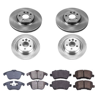 Callahan Brake Parts® - Plain Brake Kit