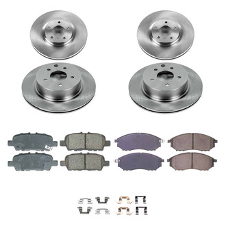 Callahan Brake Parts® - Plain Brake Kit