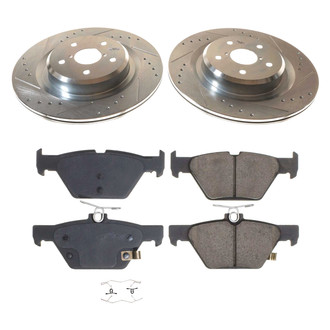 Callahan Brake Parts® - Drilled and Slotted Rear Brake Kit
