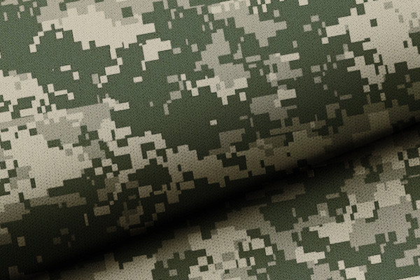 Digital Forest Camouflage Material