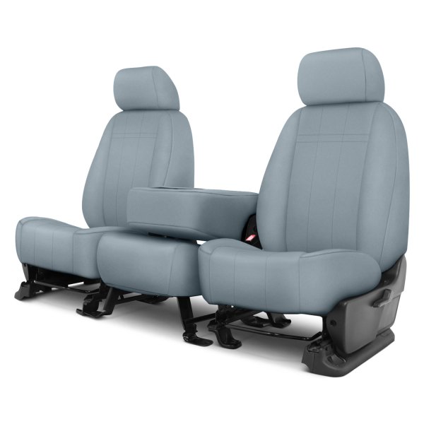  CalTrend® - Cordura 1st Row Light Gray Custom Seat Covers