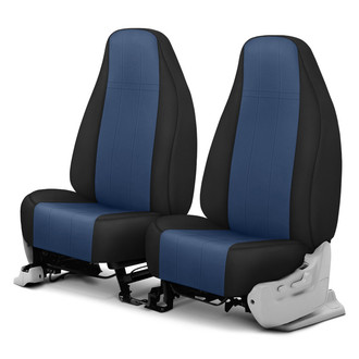 CalTrend® - Cordura 1st Row Blue & Black Custom Seat Covers