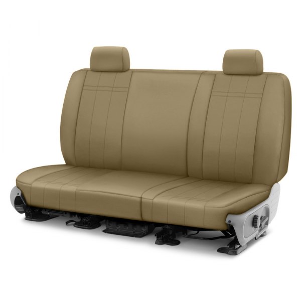  CalTrend® - Cordura 1st Row Beige Custom Seat Covers