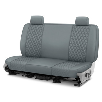 CalTrend® - Diamond Quilted 2nd Row Charcoal Custom Seat Covers
