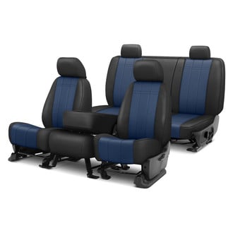 CalTrend® - Faux Leather Stretch Hex Quilted Custom Seat Covers