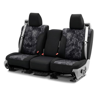 CalTrend® - Kryptek™ Cordura 1st Row Typhon & Black Custom Seat Covers