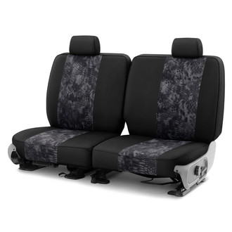 CalTrend® - Kryptek™ Cordura 2nd Row Typhon & Black Custom Seat Covers
