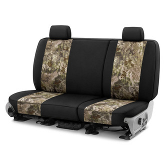 CalTrend® - Kryptek™ Cordura 2nd Row Highlander & Black Custom Seat Covers