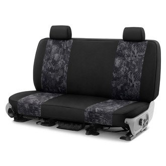 CalTrend® - Kryptek™ Cordura 2nd Row Typhon & Black Custom Seat Covers