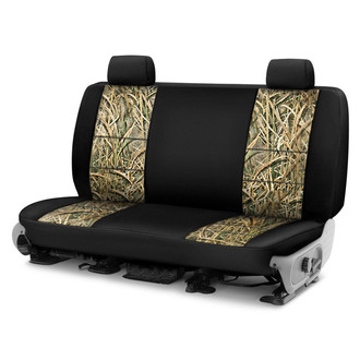 CalTrend® - Mossy Oak® Camo 3rd Row Shadow Grass Blades® Custom Seat Covers