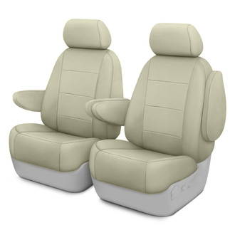 CalTrend® - Retro Weave 1st Row Sandstone Custom Seat Covers