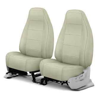 CalTrend® - Retro Weave 1st Row Sandstone Custom Seat Covers