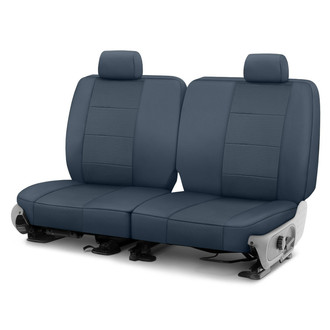CalTrend® - Retro Weave 2nd Row Dark Gray Custom Seat Covers