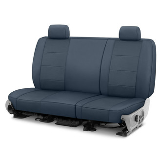 CalTrend® - Retro Weave 2nd Row Dark Gray Custom Seat Covers
