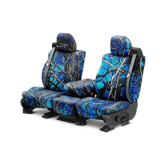 CalTrend® - Sirphis Camouflage 1st Row Undertow Custom Seat Covers