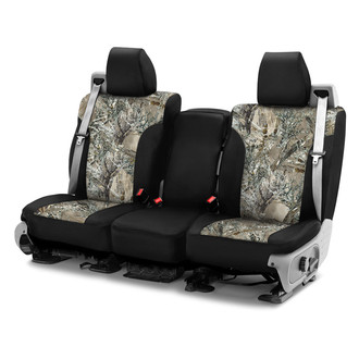CalTrend® - TrueTimber® Camo 1st Row Black & MC2 Custom Seat Covers