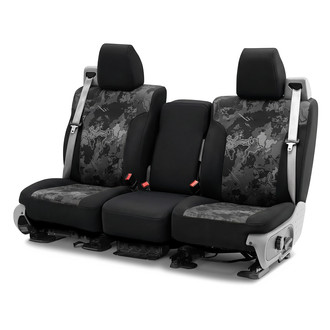 CalTrend® - TrueTimber® Camo 3rd Row Black & Viper Urban Custom Seat Covers