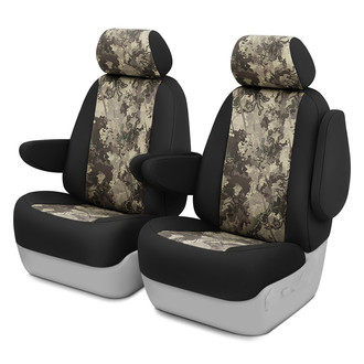 CalTrend® - TrueTimber® Camo 1st Row Black & Viper Western Custom Seat Covers